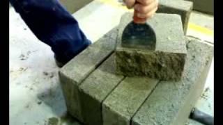 Cutting a half Block