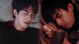 He fell ill, had a high fever and nightmares - Sick male lead