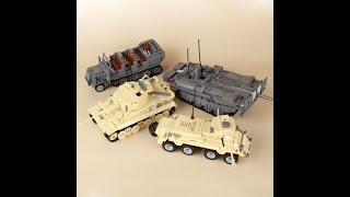 WW2 Military Germany  Swedish Vehicles Tanks Compatibale Lego.#lego#tank#fighter#WW2#military