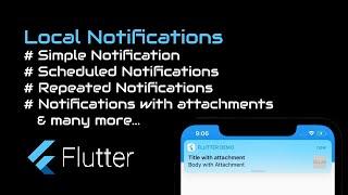 #Google's Flutter - Local Notifications in Flutter (coderzheaven.com)