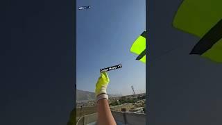 Single Hand Kite Flying In Summer Feel This Patang #shorts #kiteflying#ytshorts #viral#brixxmediain
