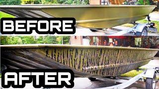 Best DIY Camo on Jon Boat!