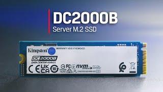 Server SSD with hardware-based power loss protection – Kingston DC2000B SSD