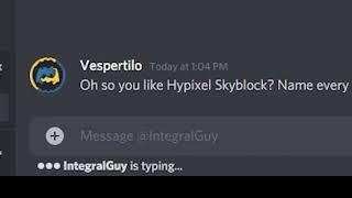 Oh, So You Like Hypixel Skyblock?