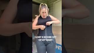 Waist Trainer, Before And After, Slimming Your Body,  || Fitness || #shorts