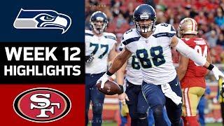 Seahawks vs. 49ers | NFL Week 12 Game Highlights