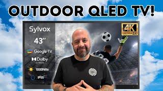 NEW! The Sylvox 43" Outdoor TV Deck Pro QLED 2.0 Unboxing and Review