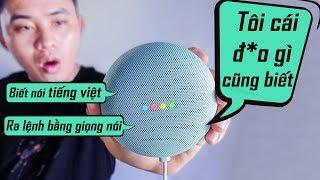 Trên tay CƠN SỐT LOA GOOGLE HOME nói tiếng Việt ? Đáng mua VKL