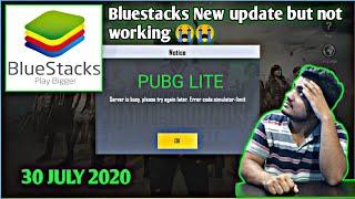 [ Bluestacks Update ] PUBG LITE  (Server busy, please try again later, error code simulator limit)