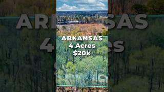 LAND for SALE in ARKANSAS • 4 Acres with Power for $20k • LANDIO