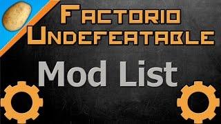 Factorio Undefeatable Mod List