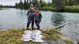 Sockeye Salmon Fishing - Kenai River - Soldotna Alaska