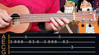 Bink's Sake no uKulele (one piece) - with tabs