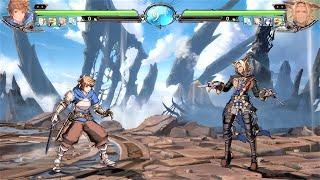 My first time playing this Fighting Game - Gran vs Lowain (Hardest AI)