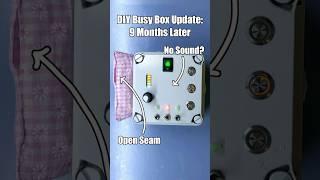 Busy Box Update: 9 Months Later #shorts #diy #esp32 #electronics