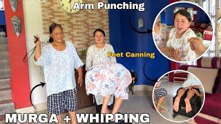 Murga + Belt Whipping / Arm Punch / PriyaSheetalGamez / Short video