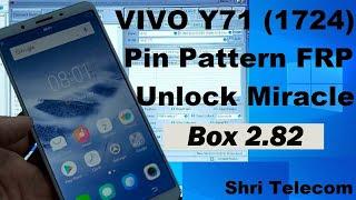 VIVO Y71 (1724) Pin Pattern FRP Unlock Miracle 2.82 - Shri Telecom