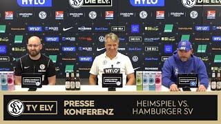 TVELV // Pressekonferenz - SV Elversberg vs. Hamburger SV / 4:2