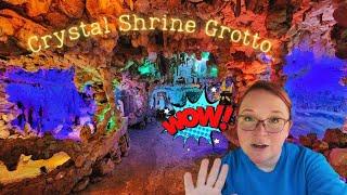 Tour the World's Only Man-Made Crystal Cave with me - The CRYSTAL SHRINE GROTTO!
