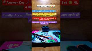 ALP CBT 2 Exam  rrb alp Trade ने रूला दिया #rrb#alp#rrbalp#shorts#shortsfeed#sad#struggle