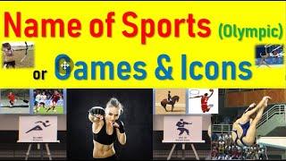 Name of Sports & Icons | List of Olympic sports | Olympic sports 2020 sportsworldIndia