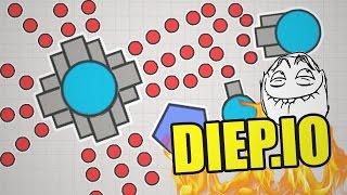 DIEP.IO | КАК ЛЕГКО НАБРАТЬ 45 ЛВЛ | КАК ИГРАТЬ В DIEP.IO?