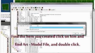 Warcraft 3 World Editor: How to make a custom hero (with custom model)