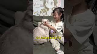 被猫带大的娃居然查出猫毛过敏？#cat #猫 #catandbaby #shorts