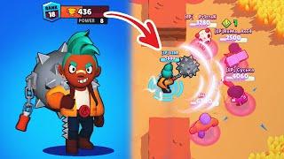 Атака и Ульта Нового Бравлера Тральщика | новости лайна бравл старс | brawl stars