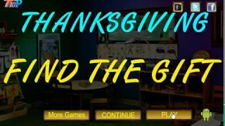 Thanksgiving Find The Gift Walkthrough