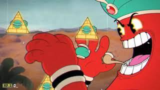 CupHead Boss:Djimmi The Great in "Pyramid Peril" Gameplay Playthrough 2017 (1080p 60fps)