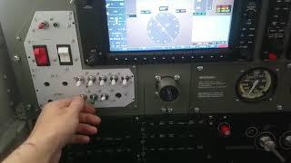 Flight Simulator Cessna G1000  first start up test! Homecockpits.fr