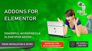 Premium Addons For Elementor plugin Tutorials | FULL FEATURE LIKE ELEMENTOR PRO | Free download