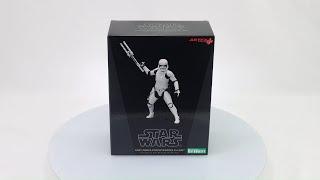 Star Wars First Order Stormtrooper FN-2199 ARTFX+ Statue Box Video