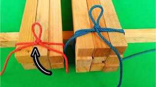 How to Tie a Bundle Wood. #knots