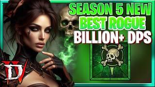 Diablo 4 Season 5 Best Rogue Build : Poison Rogue Guide Season 5 Andariel Barrage Rogue : S Tier