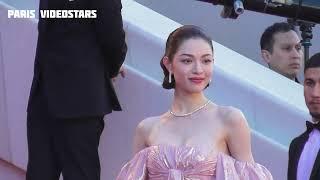 Elaine Zhong Chuxi on the red carpet @ Cannes Film Festival 16 may 2024 premiere of Megalopolis