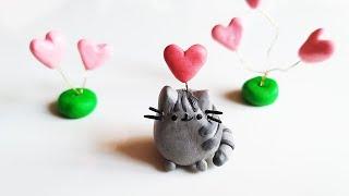 How to make Pusheen the Cat of modelling clay