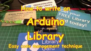 #71 How to create an Arduino Library - easy!