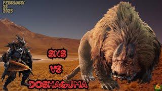 Sword And Shield Vs Doshaguma - Monster hunter Wilds Beta - No Commentary