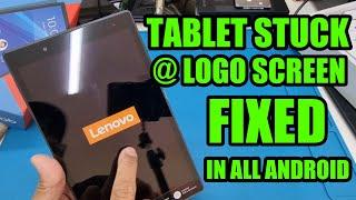 How to fix lenovo tablet stuck on screen   #lenovotablet #diy #tutorial #restoration #repairing