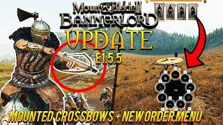 NEW Mount & Blade 2: Bannerlord Update - Patch e1.5.5 RUNDOWN: AI Marriages, New Order Menu & MORE