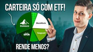 Carteira SOMENTE com ETFs nos EUA. Vale a pena?