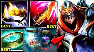 ZED TOP CAN 1V5 WITH YOUR EYES 100% CLOSED! (ZED IS A BEAST) - 2025 Zed TOP Gameplay Guide