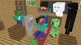 Monster School : MOB vs Noob - Minecraft Animation