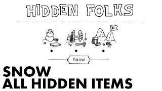 Hidden Folks - Snow: All Hidden Items and Complete Walkthrough