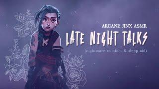 Jinx Arcane ASMR | Nighttime Visit to Jinx's Workshop (Nightmare Comfort & Sleep Aid)