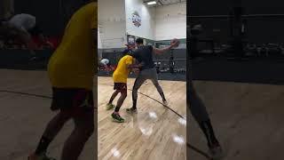 Trey Lyles FOOTWORK  #jushoop #shorts