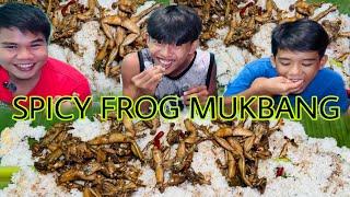 SPICY FROG  MUKBANG | Exotic Food