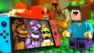 Лего НУБик и БОРЬКА  Nintendo SWITCH - LEGO Майнкрафт